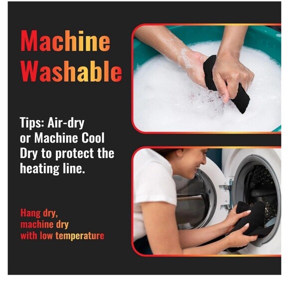 TOMUM Rechargeable Heated Socks Size Small Men Women Washable Battery Operated - Picture 2 of 10